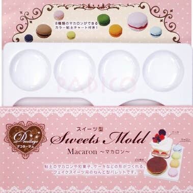 Clay Mold Macaroon for wholesale by Zwajomi Clay