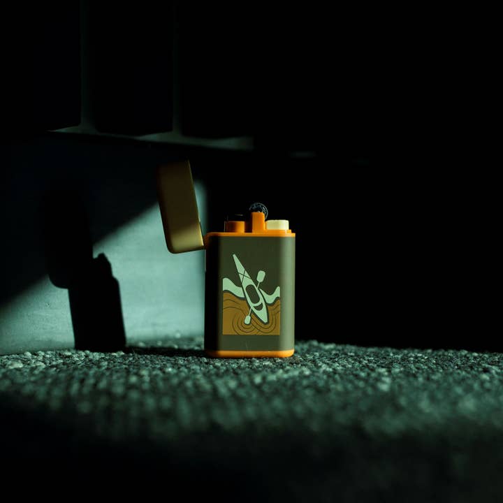 MK Lighter Company – Isqueiro por atacado – Isqueiro MK Série Outdoor, Conjunto Camper F, Isqueiro Torch Flame