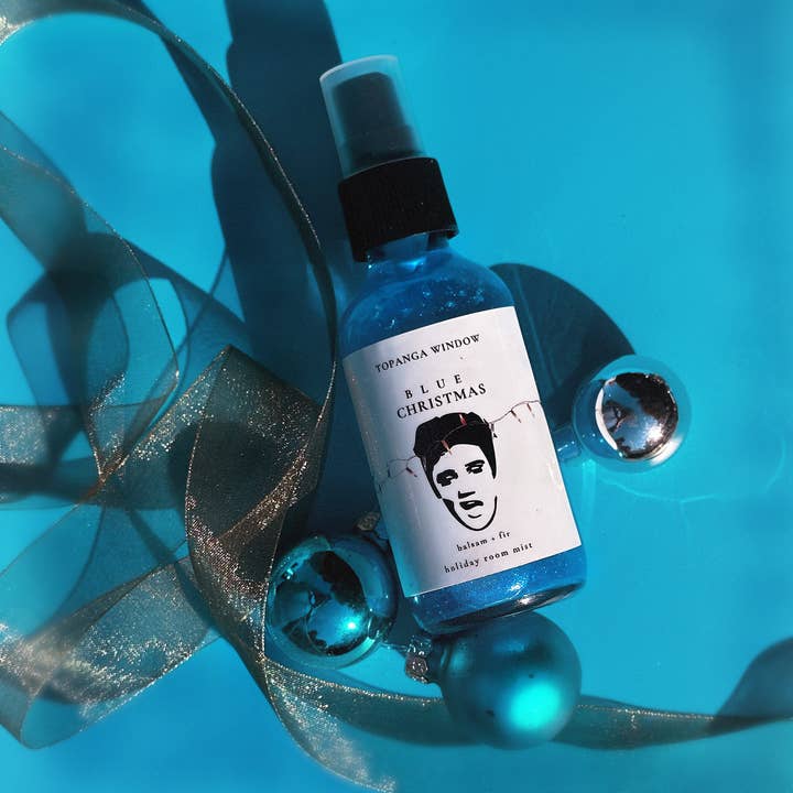 BLUE CHRISTMAS Elvis Holiday Room Spray and other Purchase Wholesale elvis purses. Free Returns & Net 60 Terms on Faire trending on Faire.