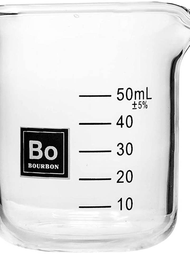 Beaker Shot Glass-Bourbon for wholesale by Ted Miller Innovation