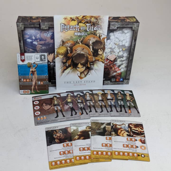 Japanime Games - Wholesale Board Game - Attack on Titan - The Last Stand - Boardgame