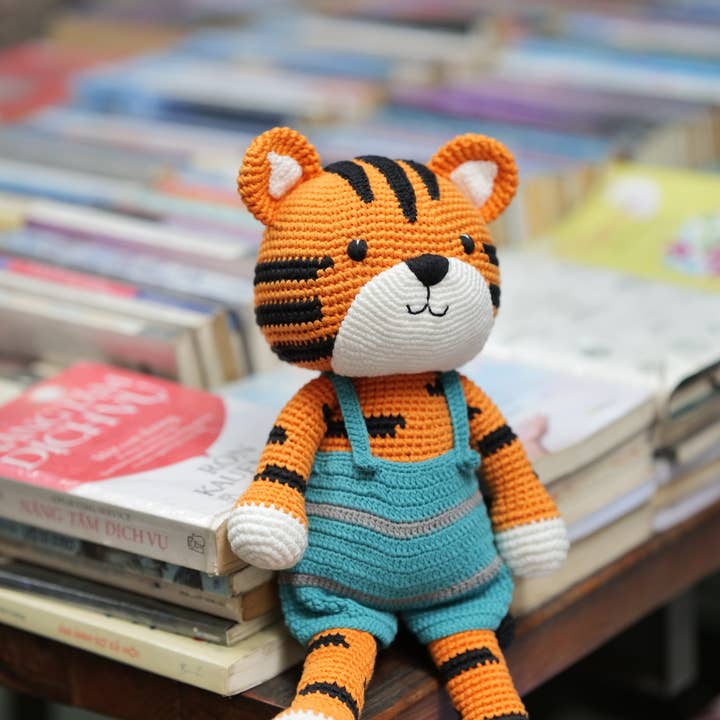 Fabbycraft - Wholesale Knitting/Crochet Supplies - Tiger Tot Crochet Animal