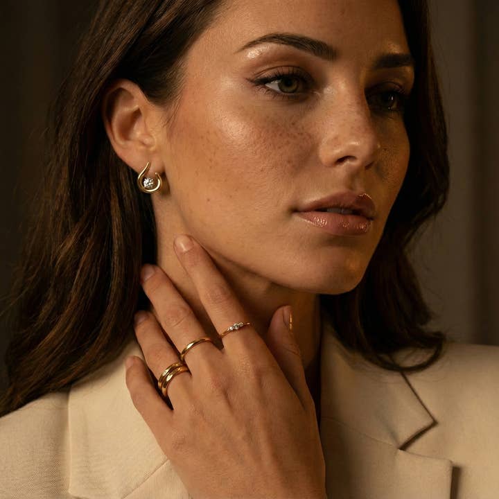 Stud earrings - Donata for wholesale by Lovelika