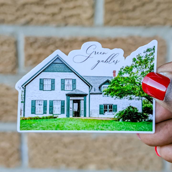 Green Gables House Sticker for wholesale by simply blessed shy