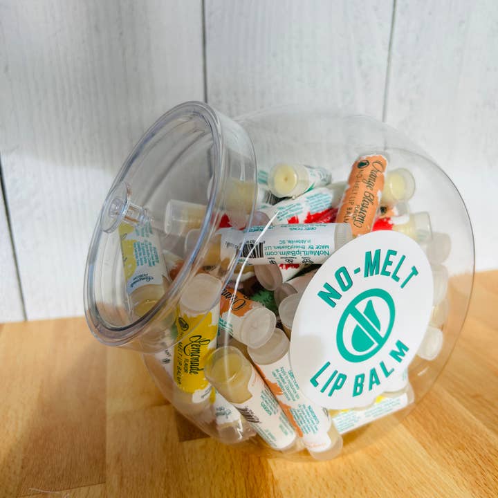 NO-MELT LIP BALM - Wholesale Lip Balm - Super Sampler 50 Count Variety