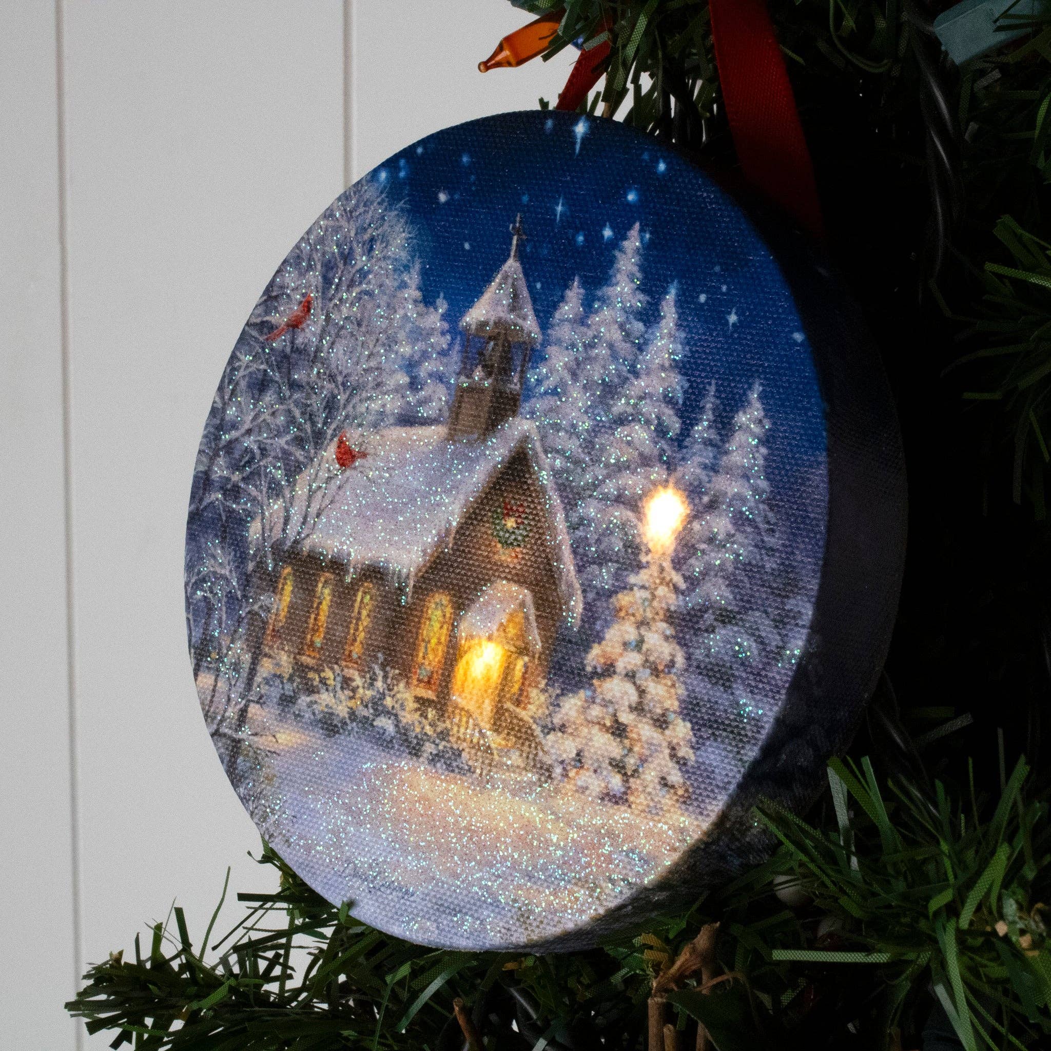 Glow Decor - Wholesale Ornament - The Chapel LED Ornament2