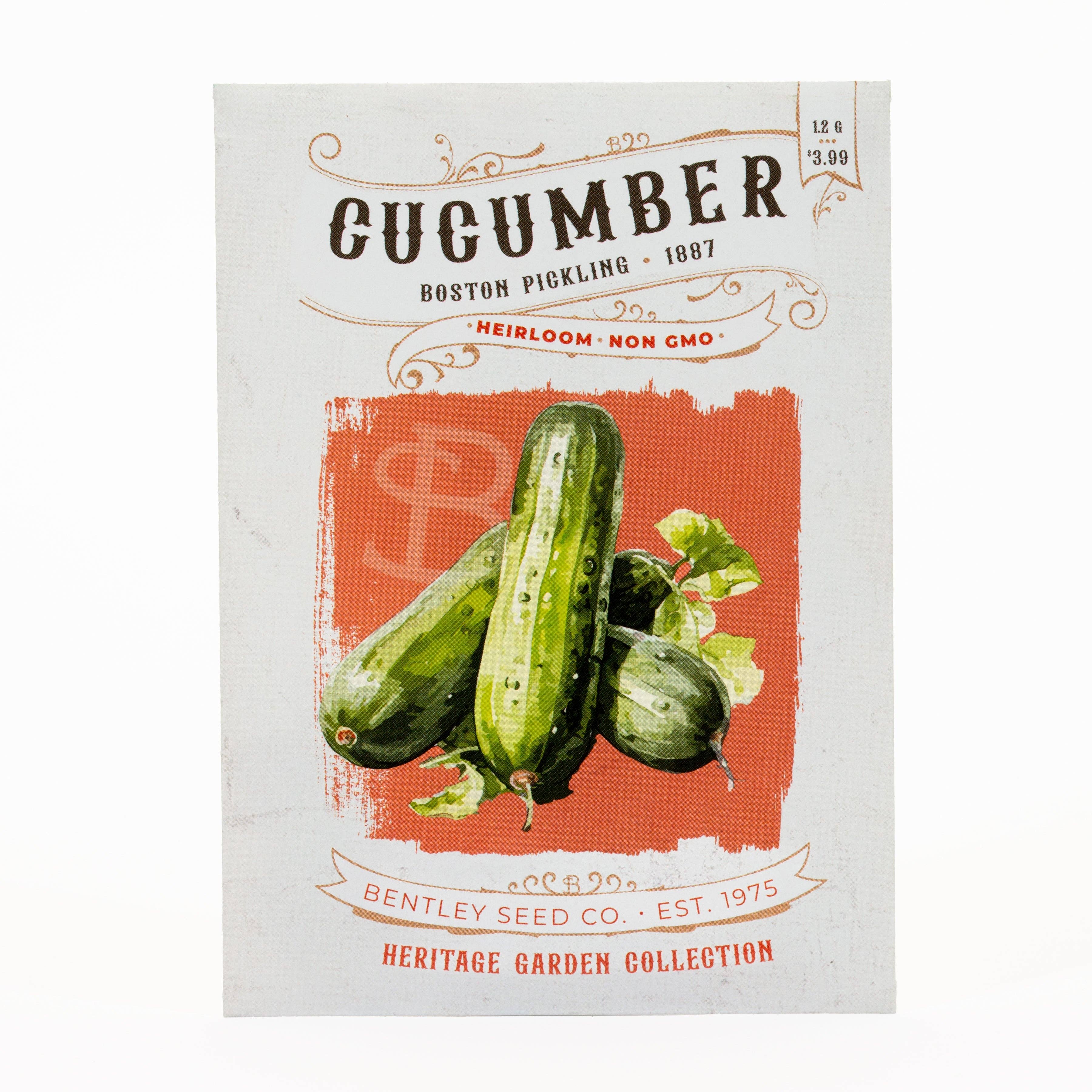 Bentley Seed Co. - Wholesale Retailer Display - Home & Living - 250 Piece Heritage Heirloom Vegetable Seed Packet Retail POS8