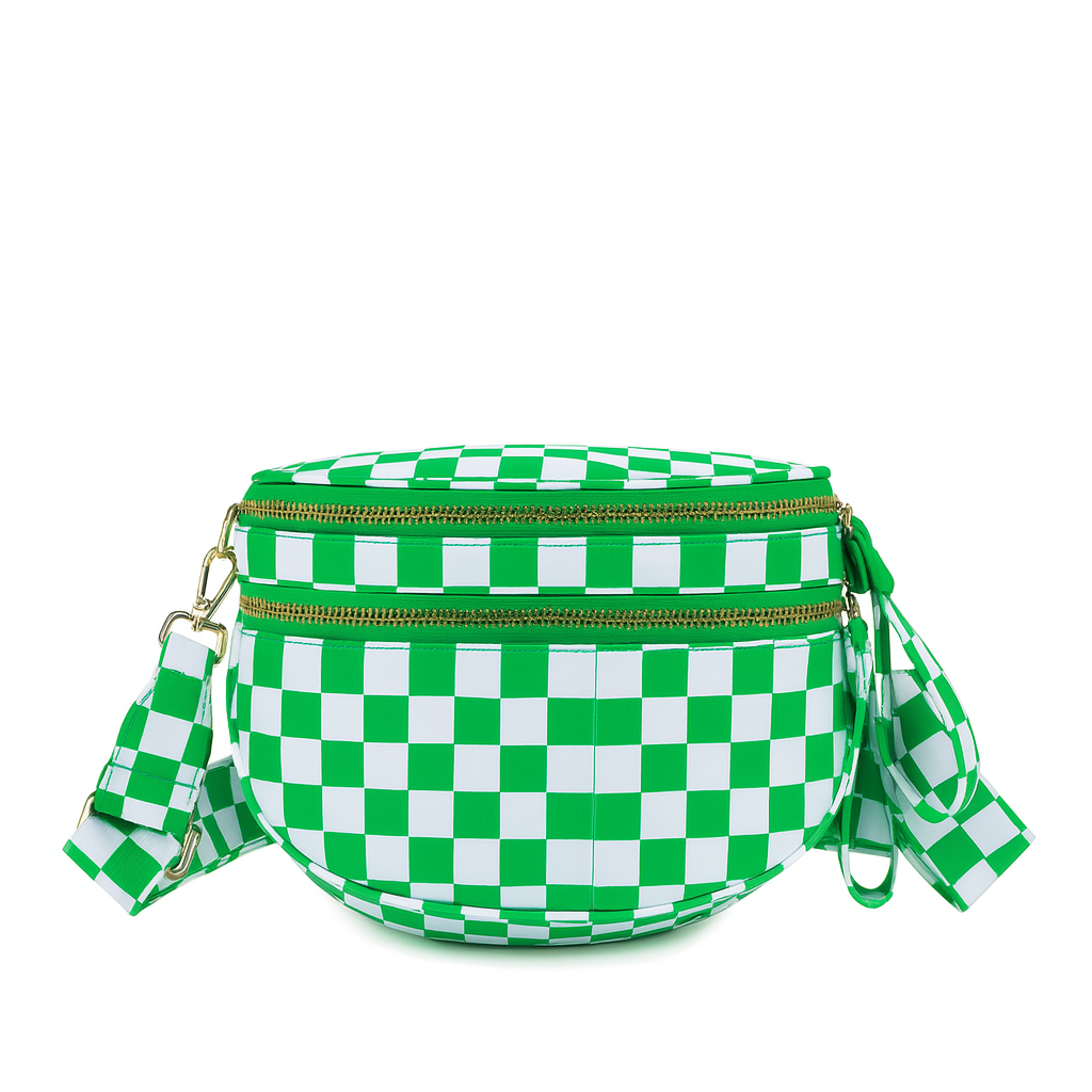 AMPERE CREATIONS - Wholesale Crossbody Bag - Women's - Paulina Nylon Waterproof Multi-Compartment 10" Crossbody Bag29