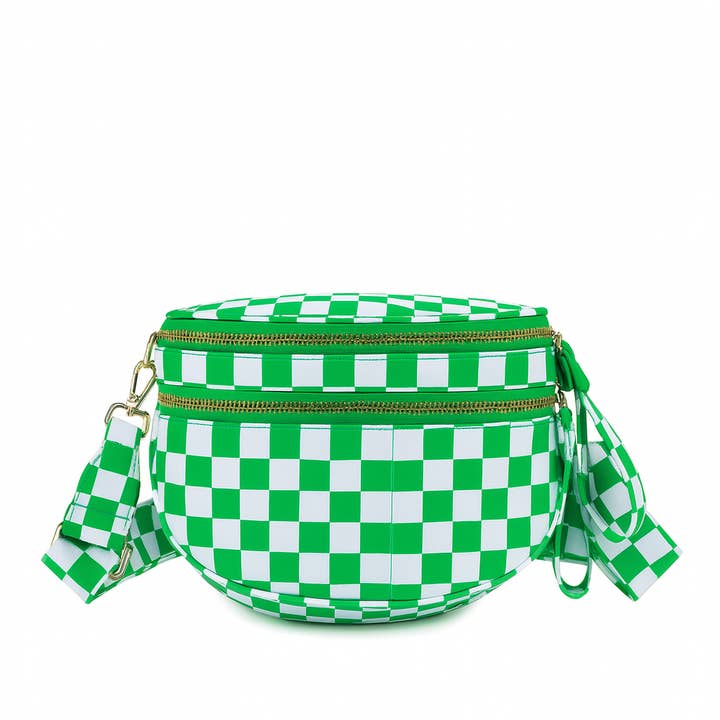 AMPERE CREATIONS - Wholesale Crossbody Bag - Women's - Paulina Nylon Waterproof Multi-Compartment 10" Crossbody Bag29