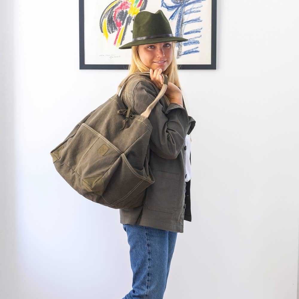 TRAVAUX EN COURS... - Vendita all'ingrosso Sacca da viaggio - Donna - Borsa media a mano - Weekend43