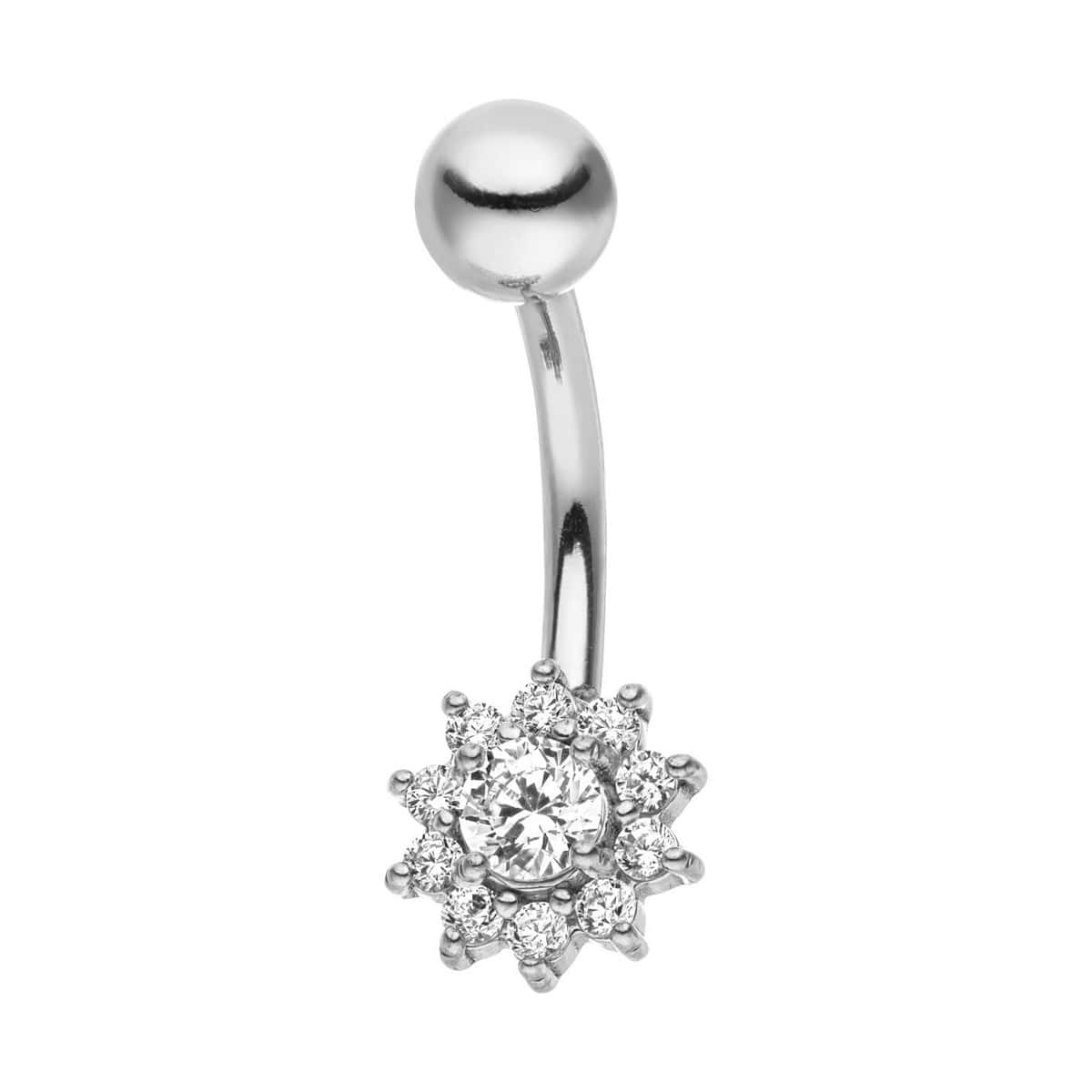Schmuckgroßhandel – Großhandel Bauchnabel-Piercings – Flower Belly Piercing | Chirurgenstahl0
