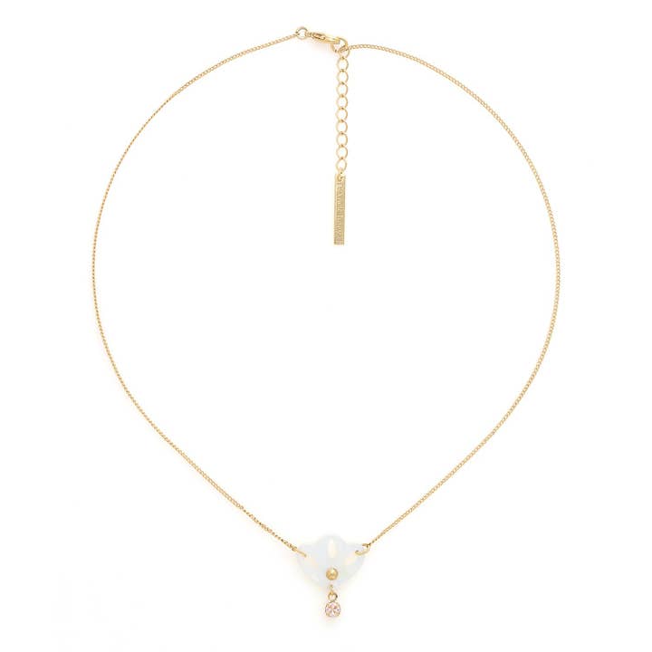 ANGELIQUE tunn halsband med små strass för wholesale av Franck Herval