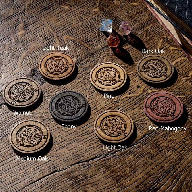 Critit - Vente Dé - Boîte à dés en bois Griffin2