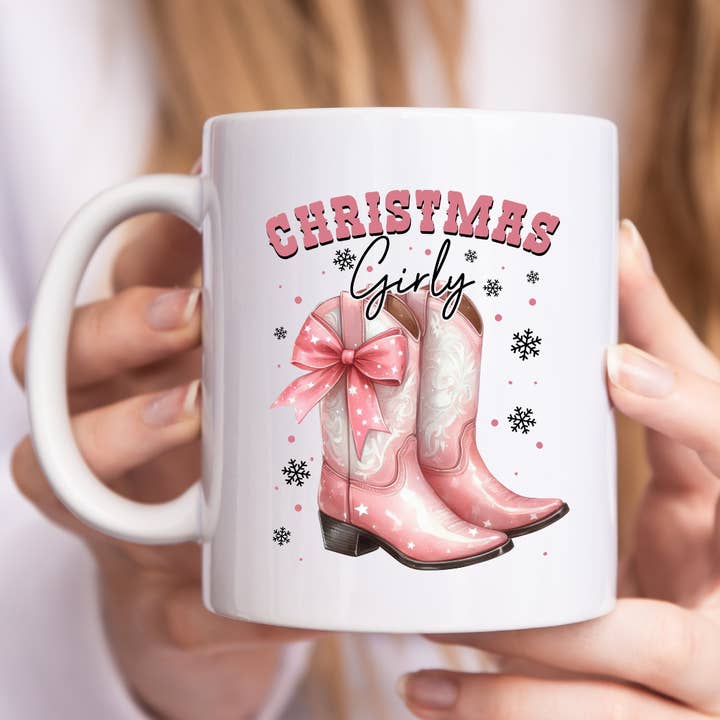 Christmas Girly Mug for wholesale by Mug Boss Inc.