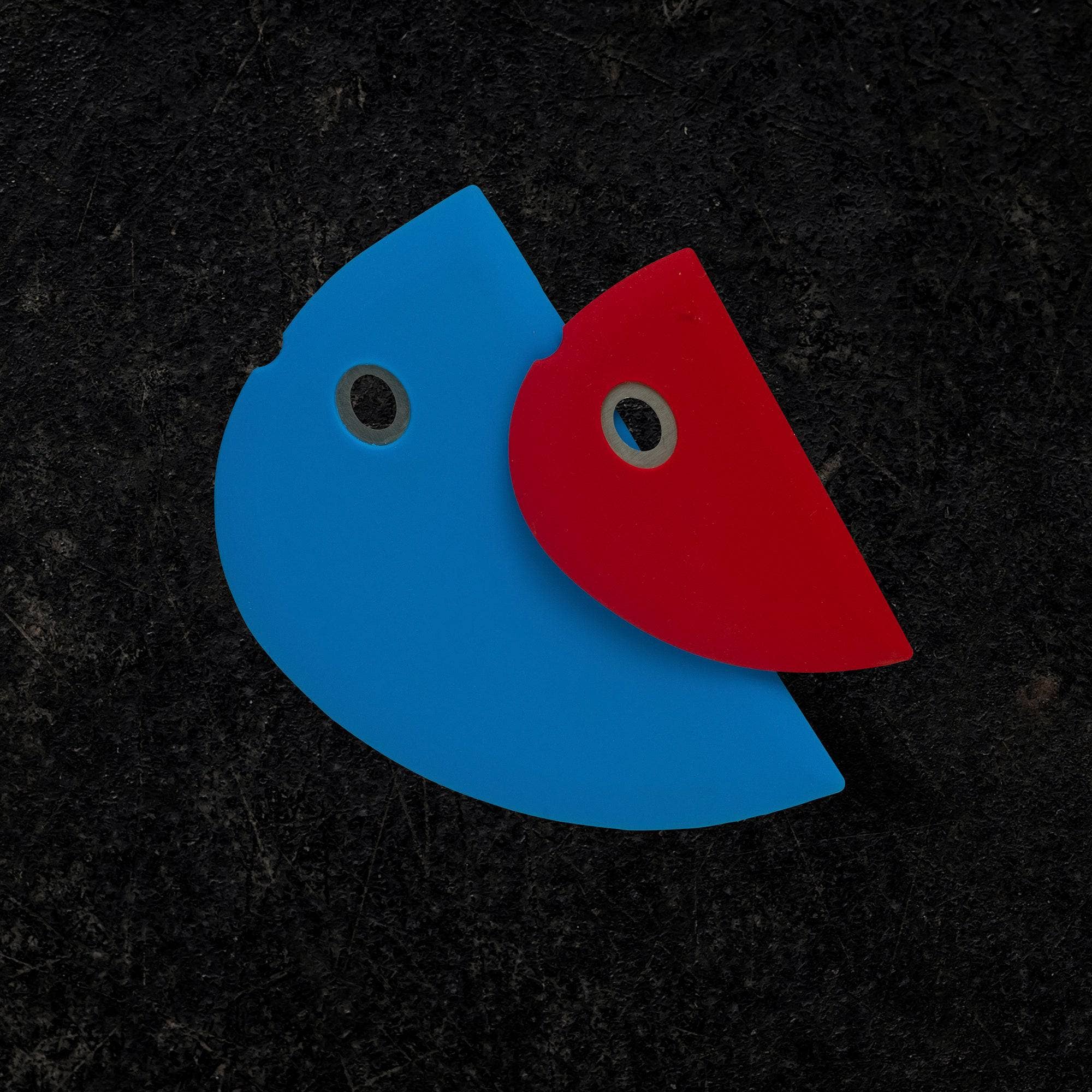 Messermeister - Vente Ustensile/gadget de cuisine - Ensemble de 2 grattoirs à bol en silicone1