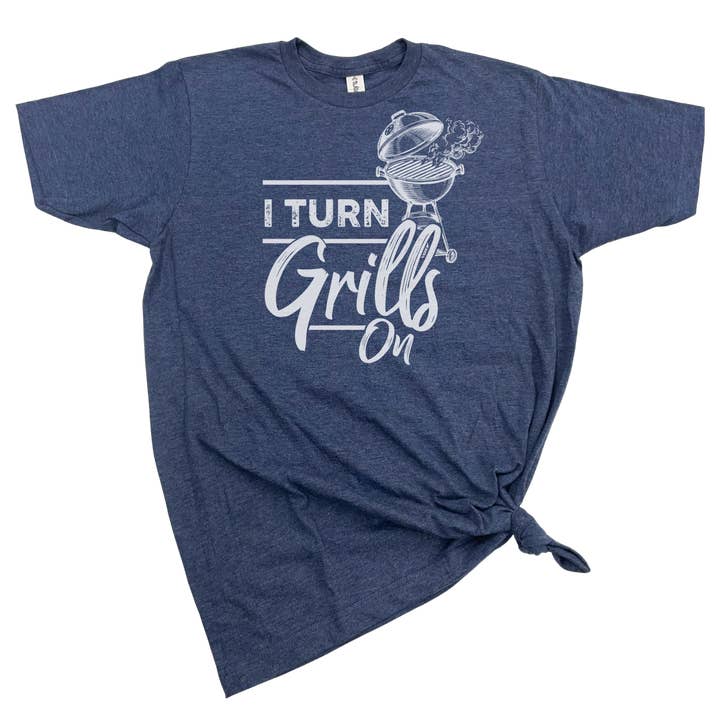 dkhandmade - Vente T-shirt sérigraphié – homme - T-SHIRT I TURN GRILLS2