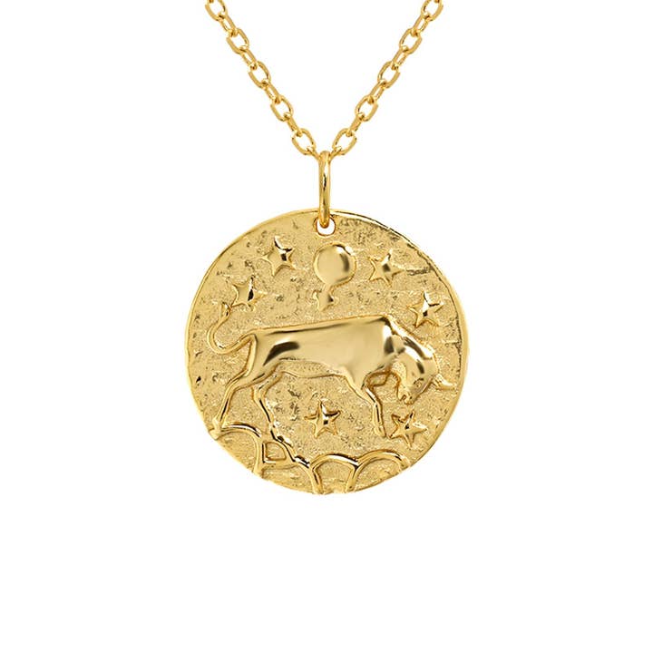 Love Local Jewelry - Wholesale Pendant/Charm Necklace - Taurus / Stier