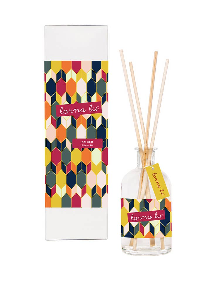 8 oz Diffuser Kit - Amber for wholesale by Lorna Lu