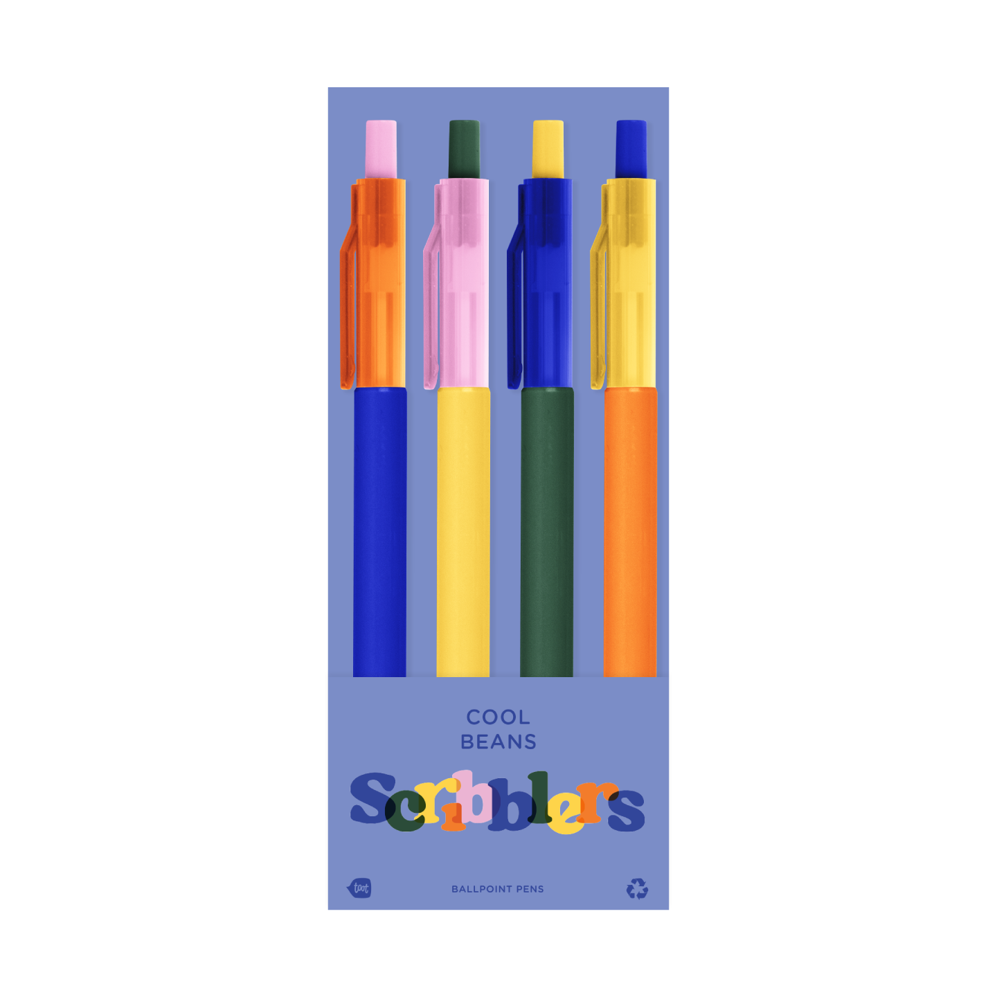 Talking Out of Turn - Wholesale Marker - Scribbler 4 Packs6