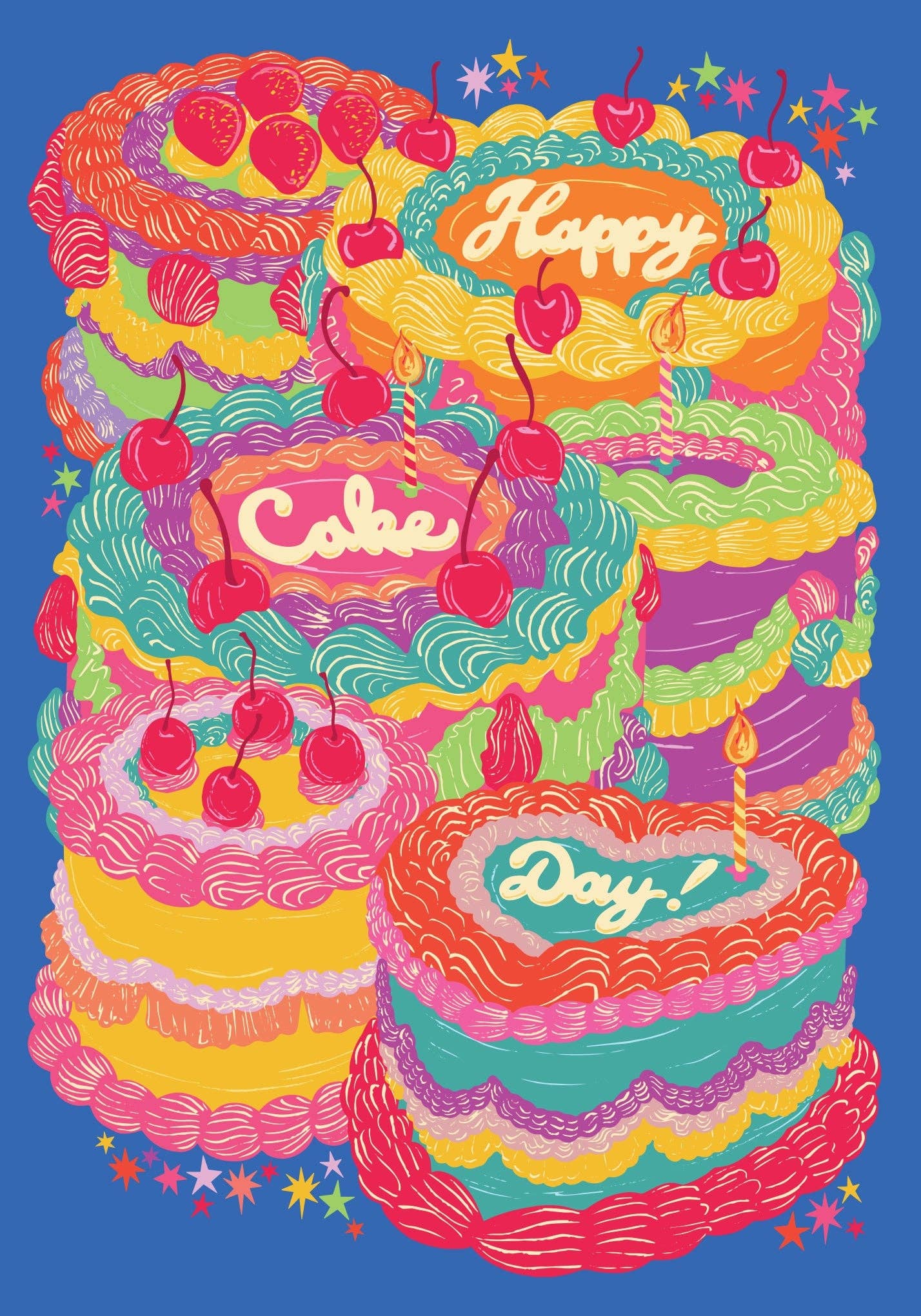 Cath Tate Cards - Venta al por mayor Tarjetas de cumpleaños - ¡FELIZ DÍA DEL PASTEL!1