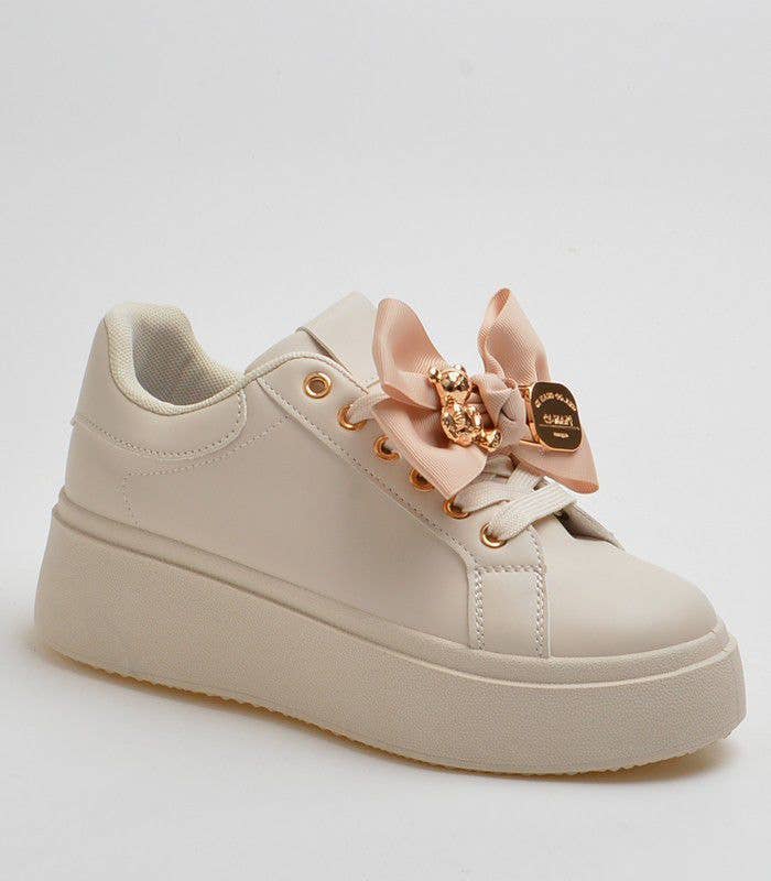 Wholesale CASUAL SNEAKER WITH BOW for your store Faire