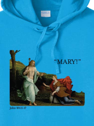 Sock Religious - Wholesale Hoodie - Unisex - "Mary!" - Mary Magdalene Hoodie Sweatshirt3