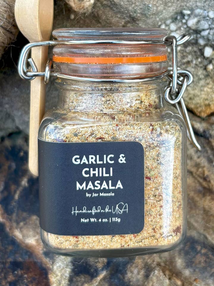 Garlic & Chili Masala for wholesale by Jar Masala
