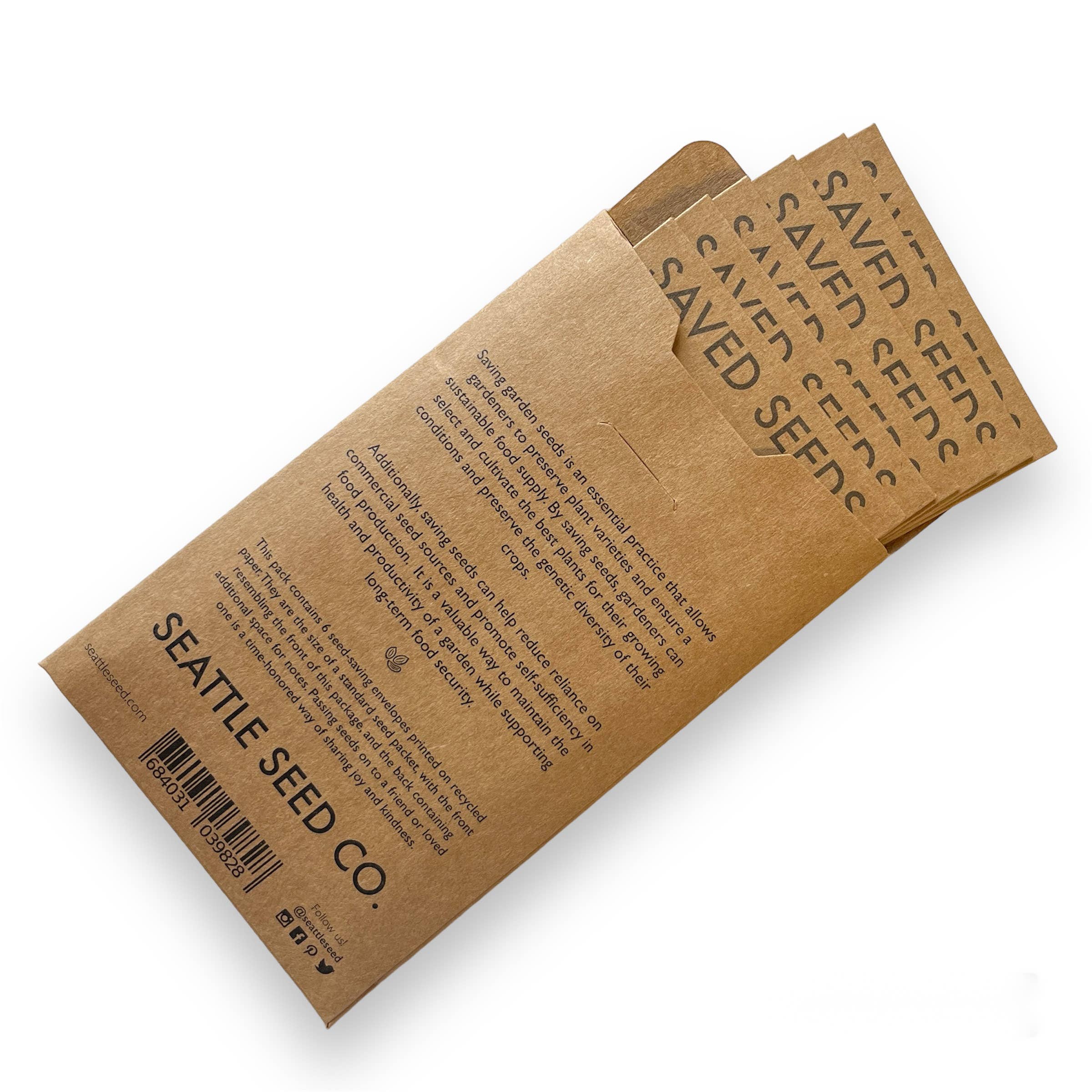 Seattle Seed Co. - Wholesale Plant Seeds - Seed Saving Envelopes3