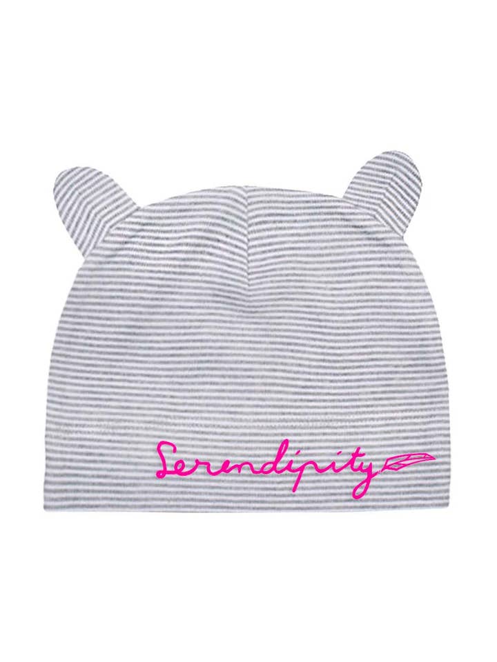 Cappello Serendipity Birth - strisce grigie per la vendita all'ingrosso da parte di Serendipity Paris