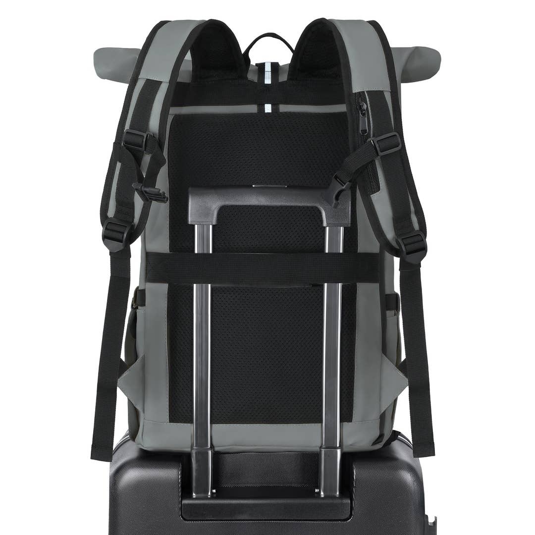 James Hawk - Vente Sac à dos – unisexe - Sac à dos Rolltop pratique pour ordinateur portable, tablette et accessoires22