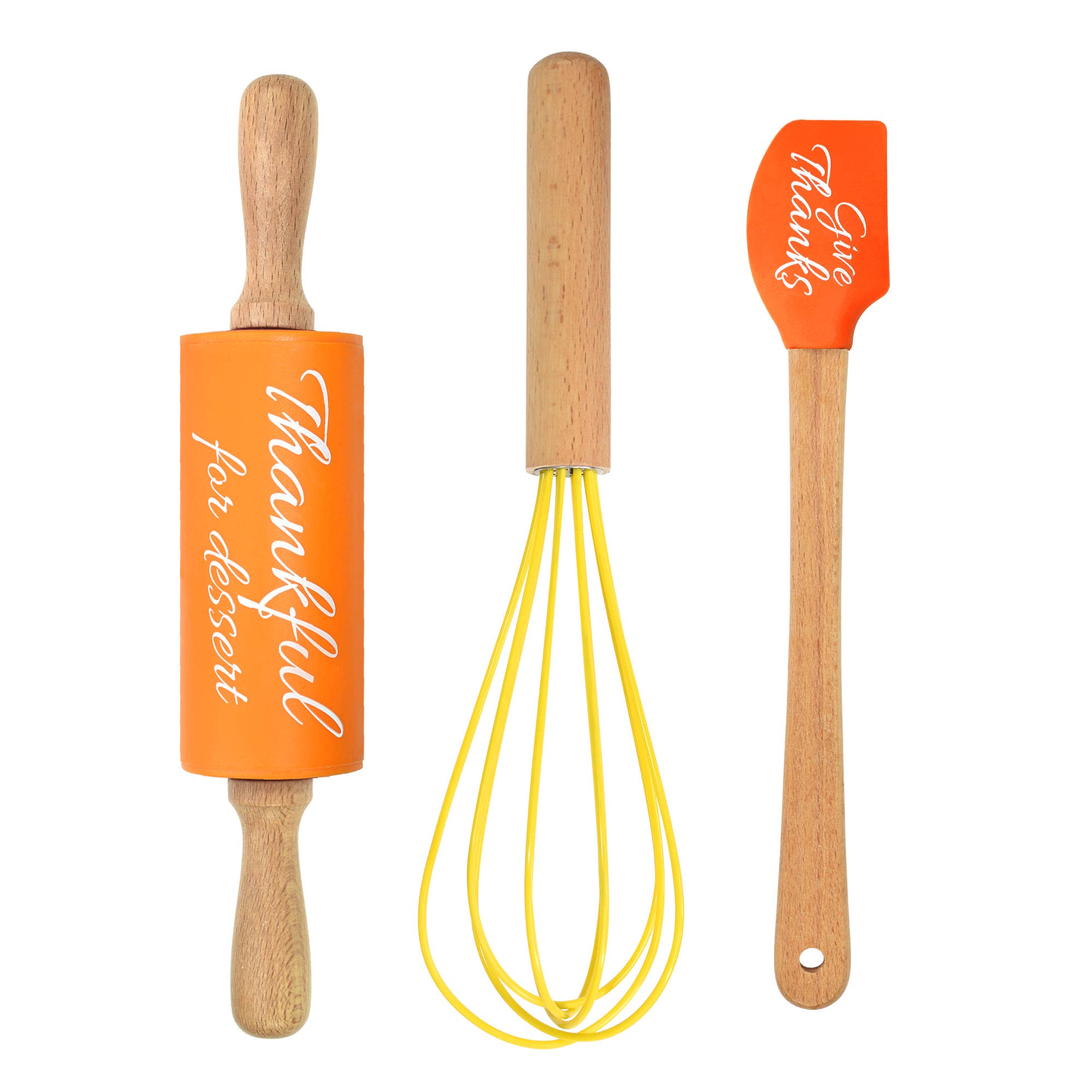R&M International - Wholesale Kitchen Utensil Set - Fall 3PC Mini Baking Set1