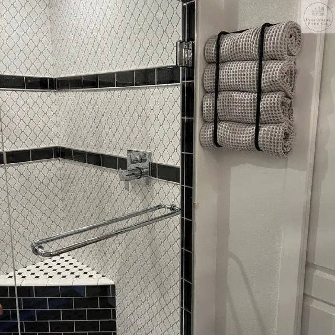 Industrial Farm Co - Wholesale Towel Holder/Hanger - The Tyler Bathroom Towel Rack8