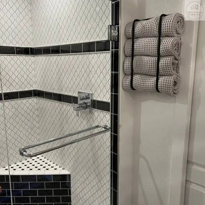 Industrial Farm Co - Wholesale Towel Holder/Hanger - The Tyler Bathroom Towel Rack8