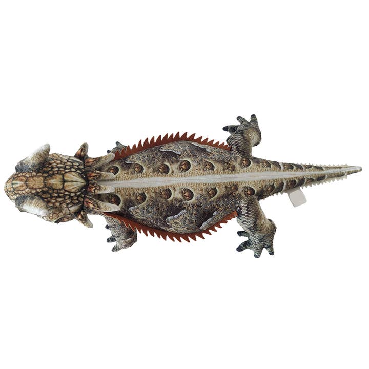 Texas Toy Distribution - Wholesale Stuffed/Plush Toy - Kids & Baby - Texas Horned Lizard Plush 20.5" Stuffed Animal3