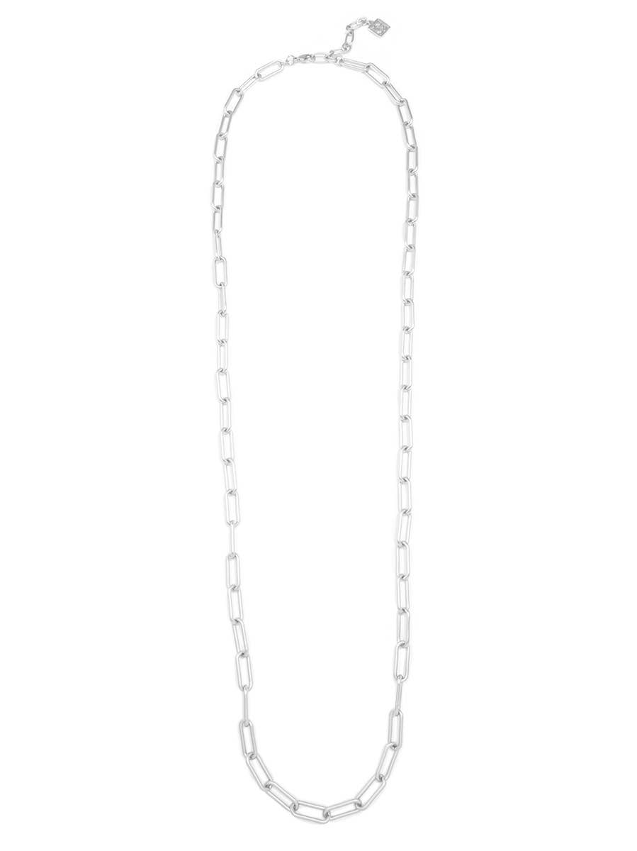 ZENZII Jewelry – Colar de elos e correntes por atacado – Joias de colar longo de links clássicos1