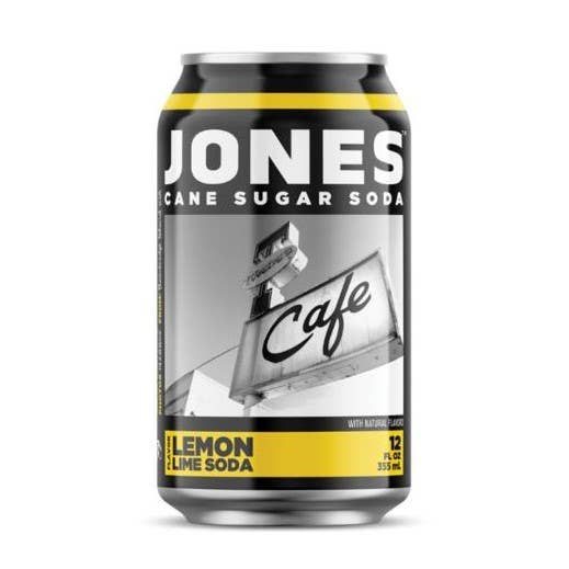 Jones Soda - Wholesale Soda/Carbonated Drink - Jones Lemon Lime Soda - 24 Pk Cans2