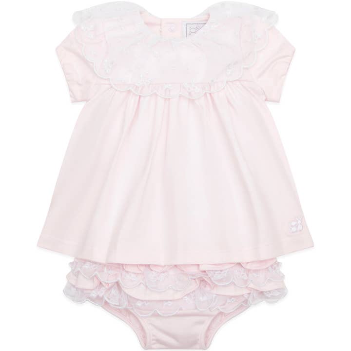 Emile Et Rose - Wholesale Dress Set - Baby - Janais Girls Dress and Frilly Knicker Set