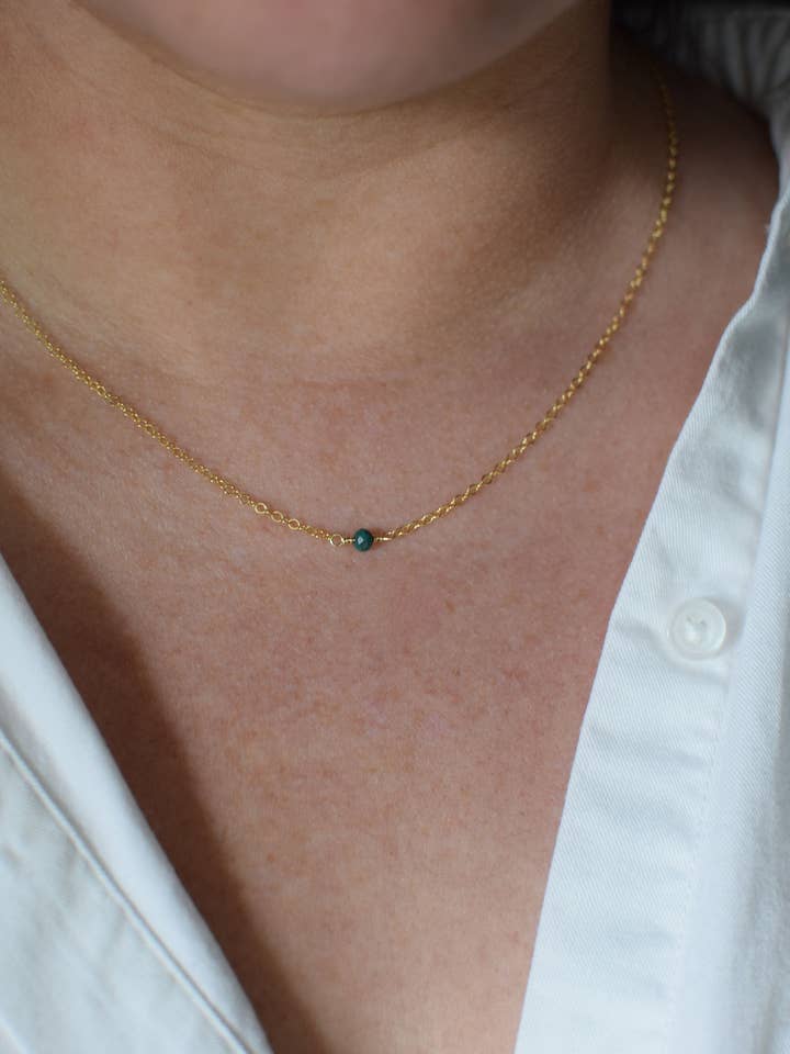 Bitty Sol Necklace for wholesale by Orozca