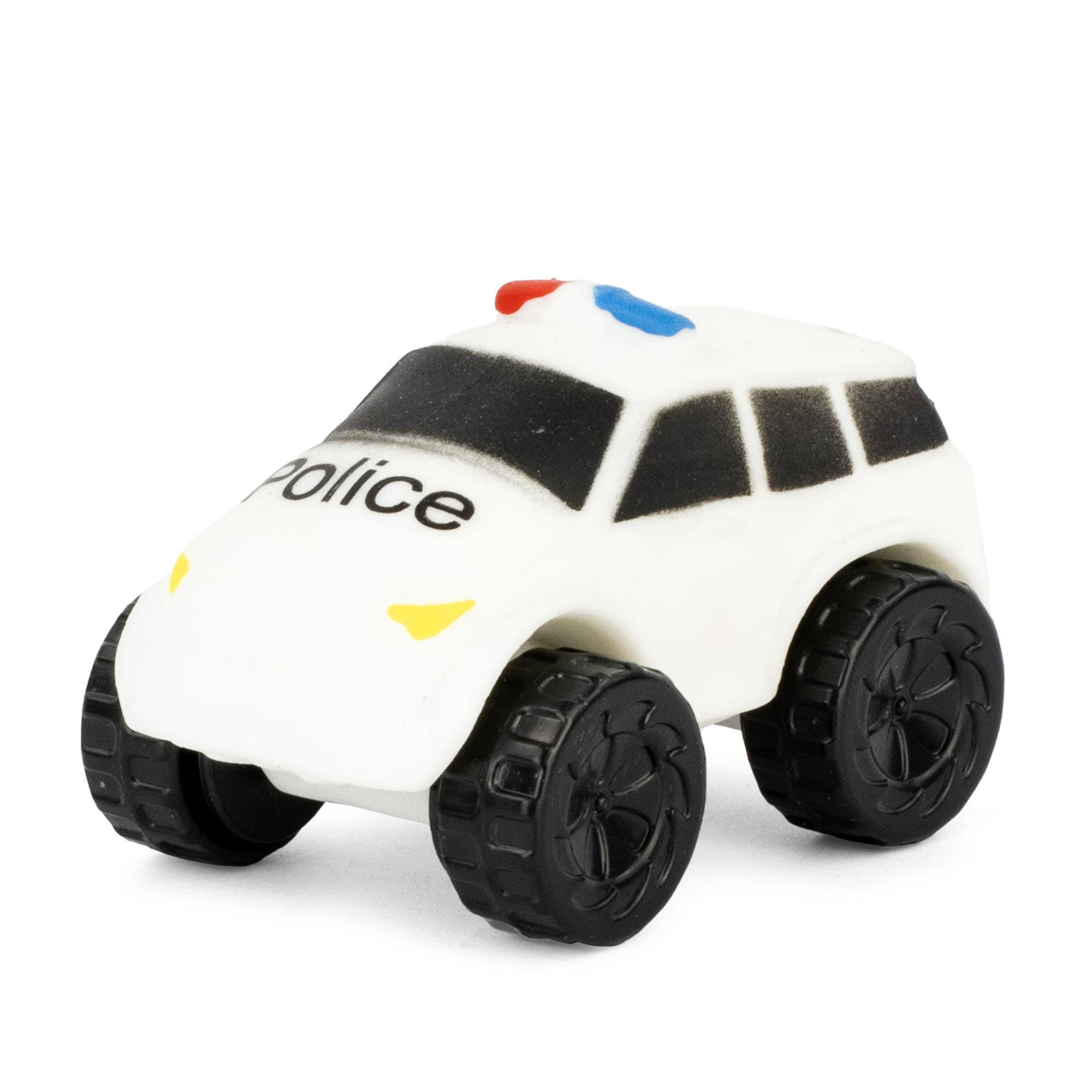 Keycraft - Wholesale Toy Car/Truck - Kids - Stretch Wheels Sensory Police Car Toy2