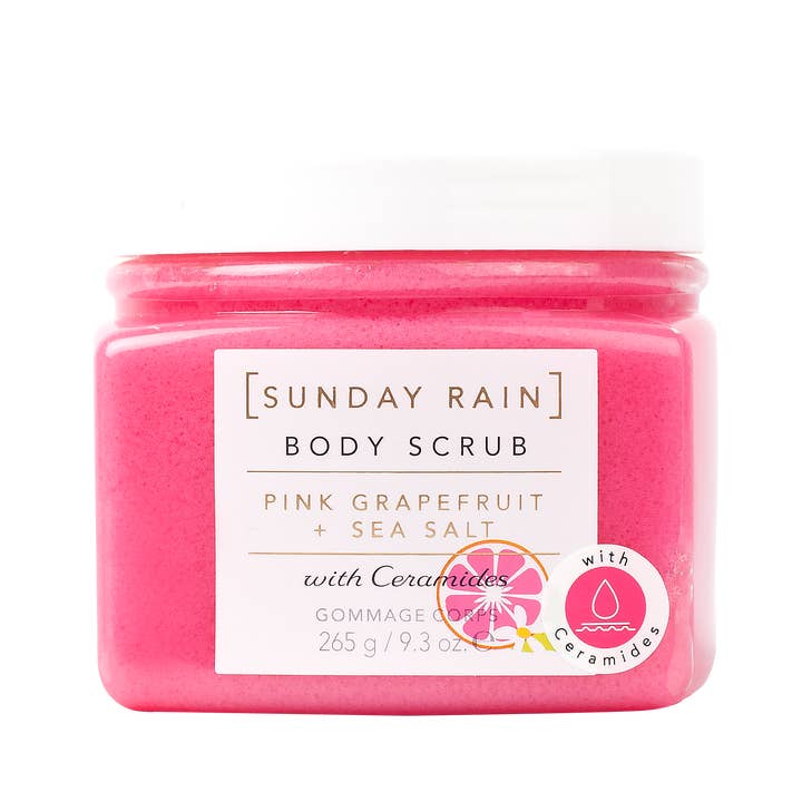 Sunday Rain – wholesale Body scrub/exfoliant – Sunday Rain Pink Grapefruit & Sea Salt Body Scrub
0