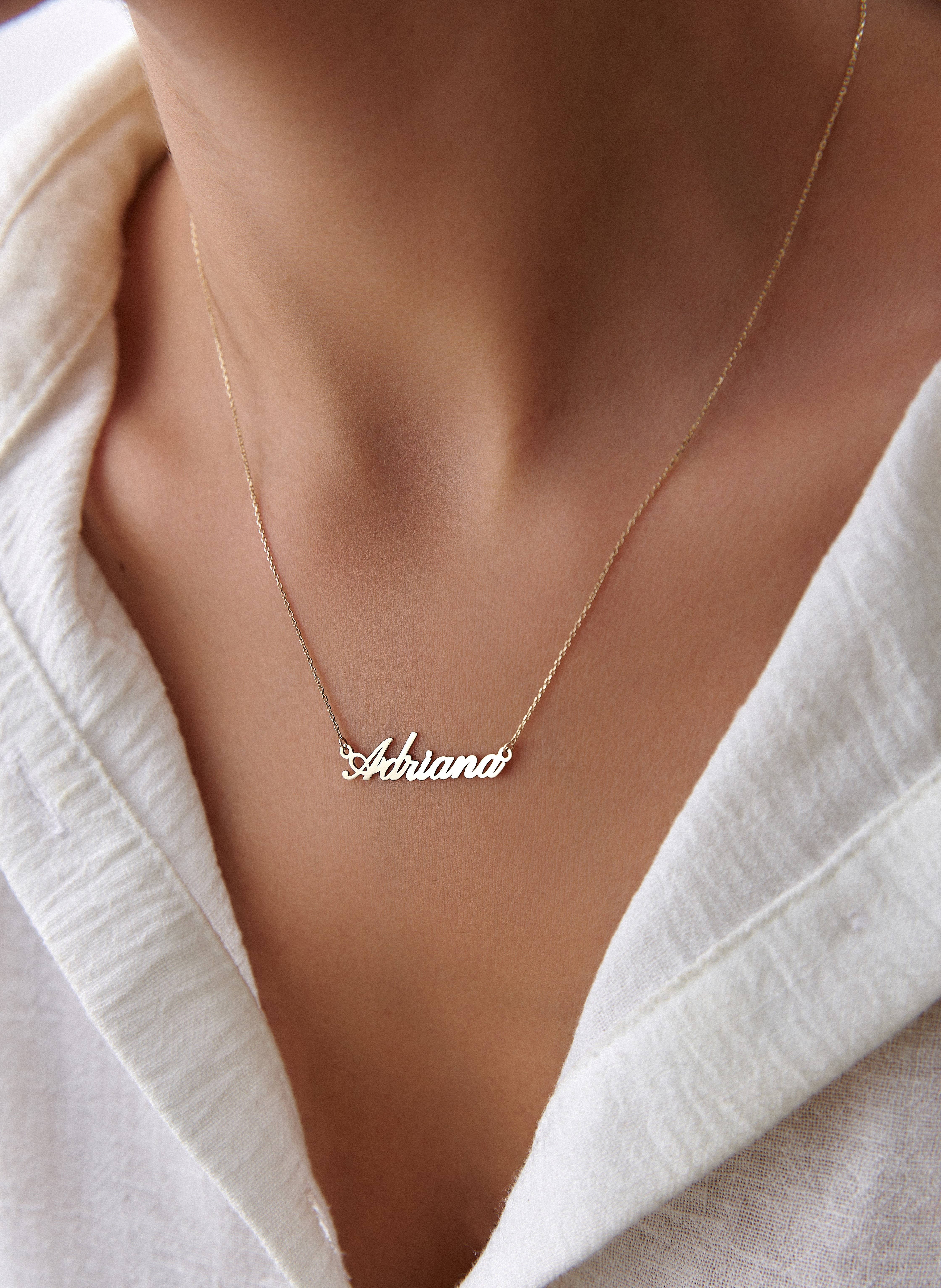 JoyPersonalized – Großhandel Kette mit Anhänger/Charm – Personalisierte Namenskette, benutzerdefinierte Namenskette für Frauen6
