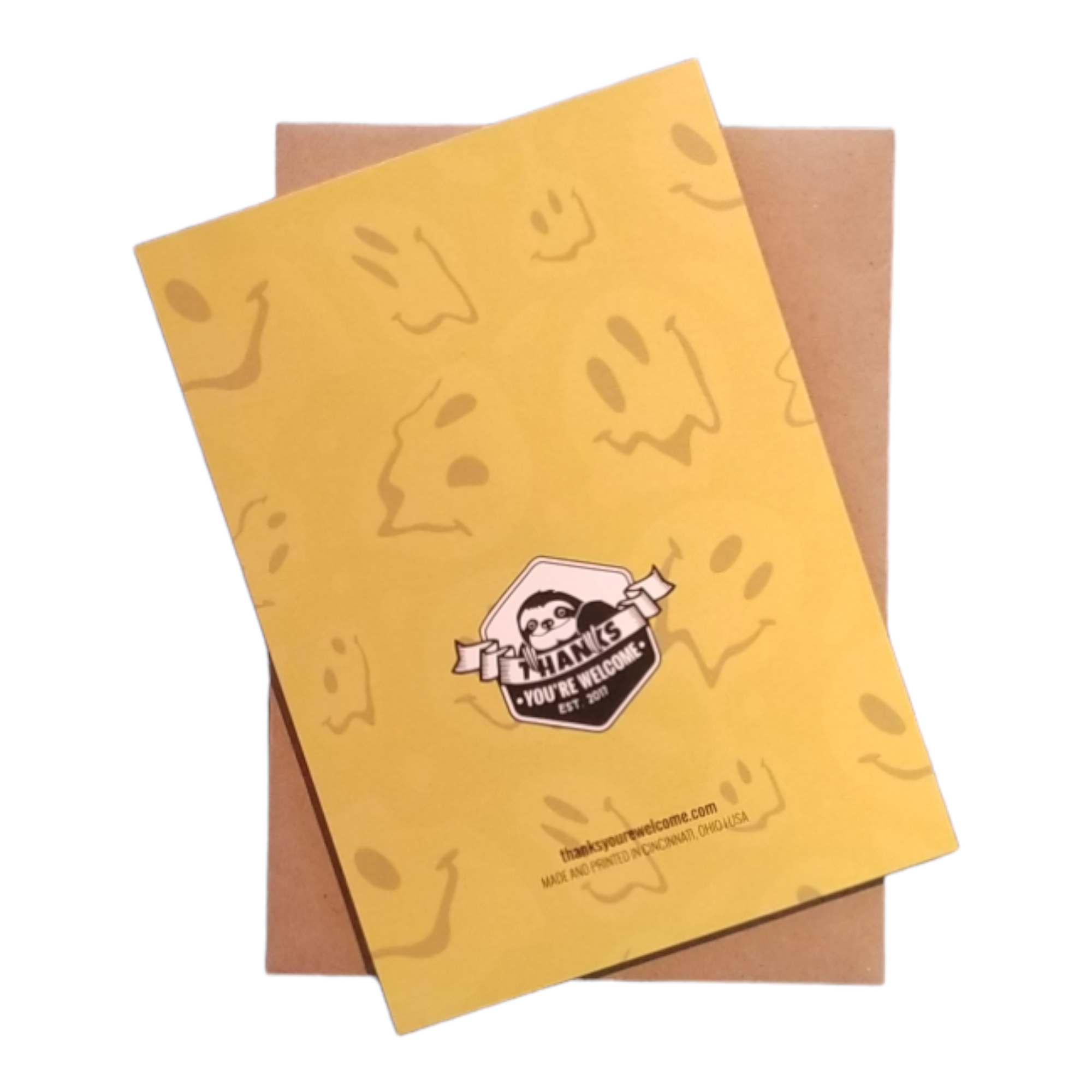 Thanks You're Welcome - Wholesale Friendship Card - We'll be Friends Until We're Old & Senile - Then New Friends - 5x7 Greeting Card1