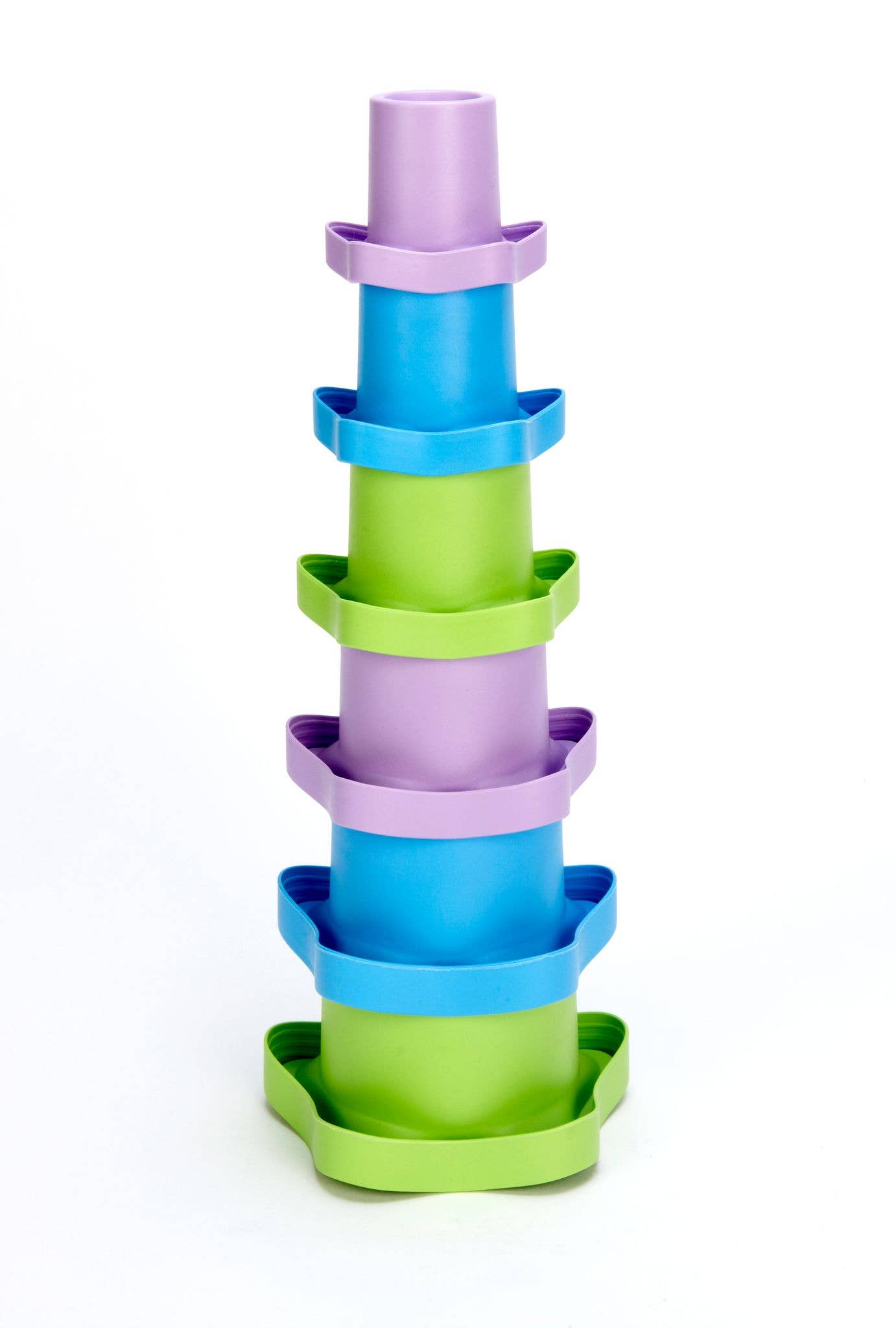 Green Toys - Vente Jeu d'anneaux à empiler – bébé - Gobelets empilables2