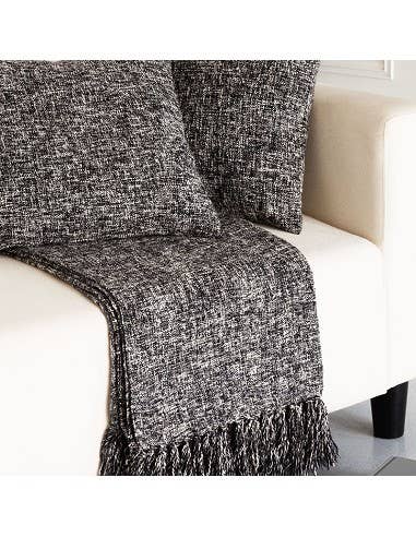 Barceló Hogar - Vente Plaids - Ensemble Plaid et coussins « Urban »0