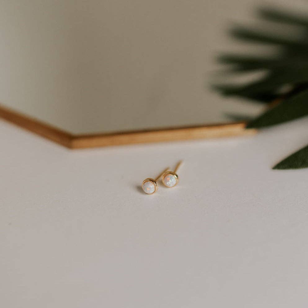 Mauve Jewelry Co. – wholesale Stud/post earrings – Betty Opal Studs4