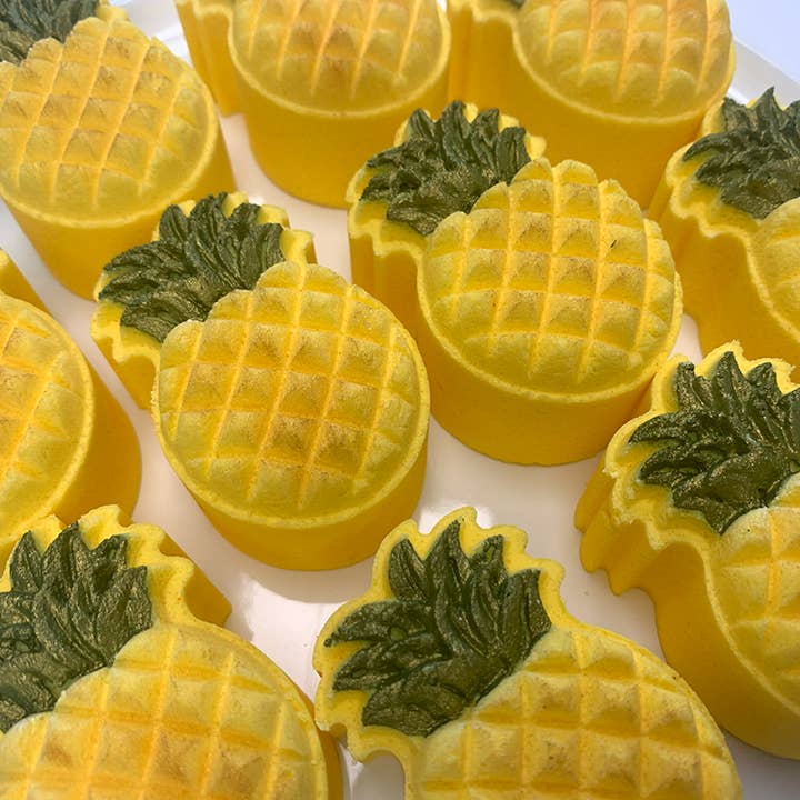 Poppy & Thyme - Wholesale Bath Bomb/Fizz - Pineapple Mini Bath Bomb0