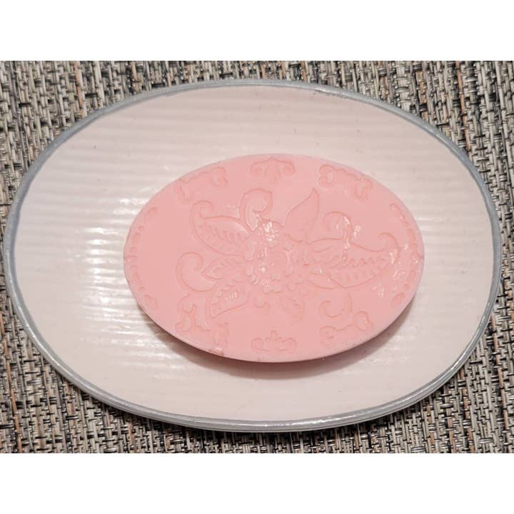 CraftdeeD - Wholesale Bar Soap - Baby Powder Soap, Oval Soap Bar, Embossed Soap Bar, Glycerin5