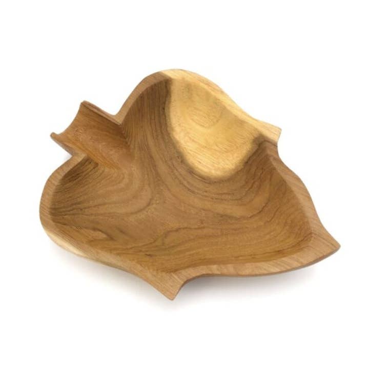 Earths Elements Wholesale - Wholesale Decorative Plate/Dish/Bowl - Teak Root Leaf Plate