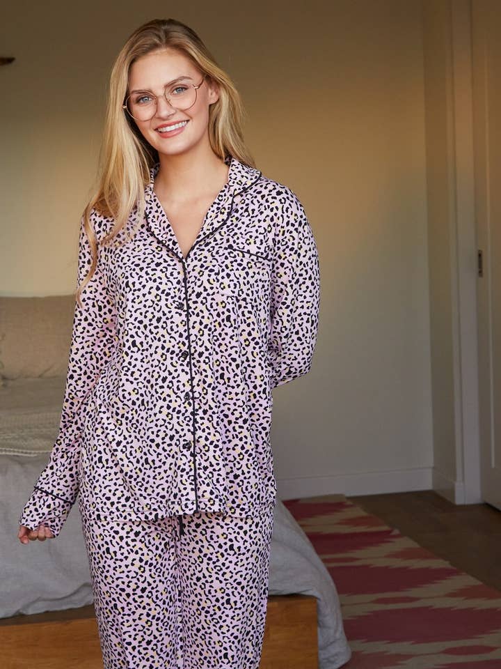 Lily Clothing - Wholesale Sleepwear Set - Women's - WOMEN COMFORTABLE LOOSE PAJAMAS_CWSPJ036