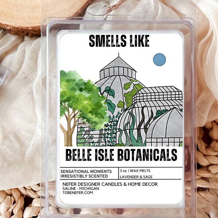 Belle Isle Botanicals Sojavax smälter för wholesale av Nefer Designer Candles & Home Decor